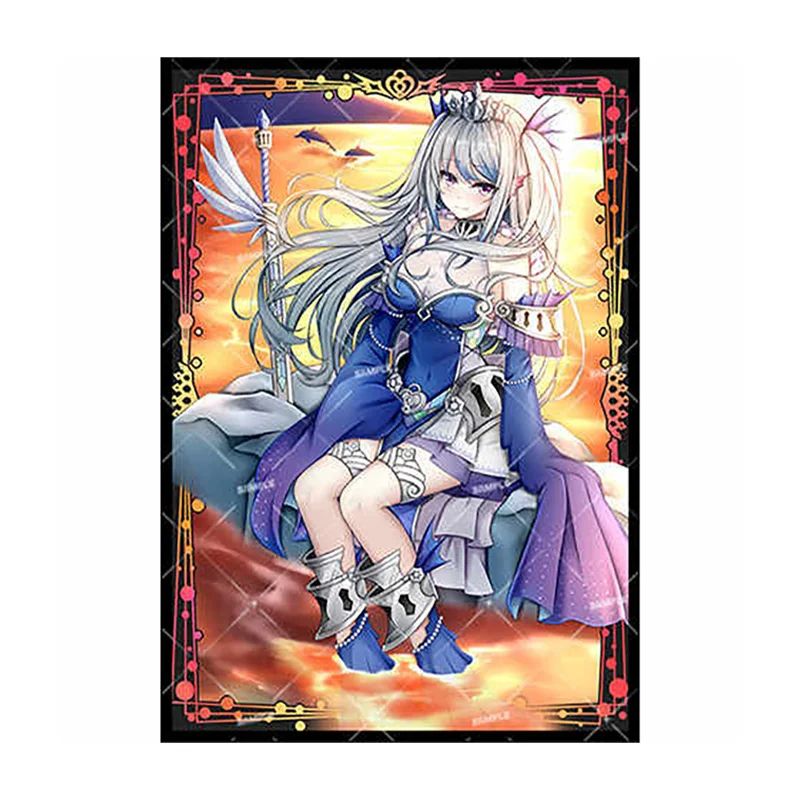 

60pcs/set Yu-Gi-OH! Dusk Tearlaments Havnis Card Sleeve PTCG Anime Game Collection Card Protective Cover Gift Toy 63*90mm
