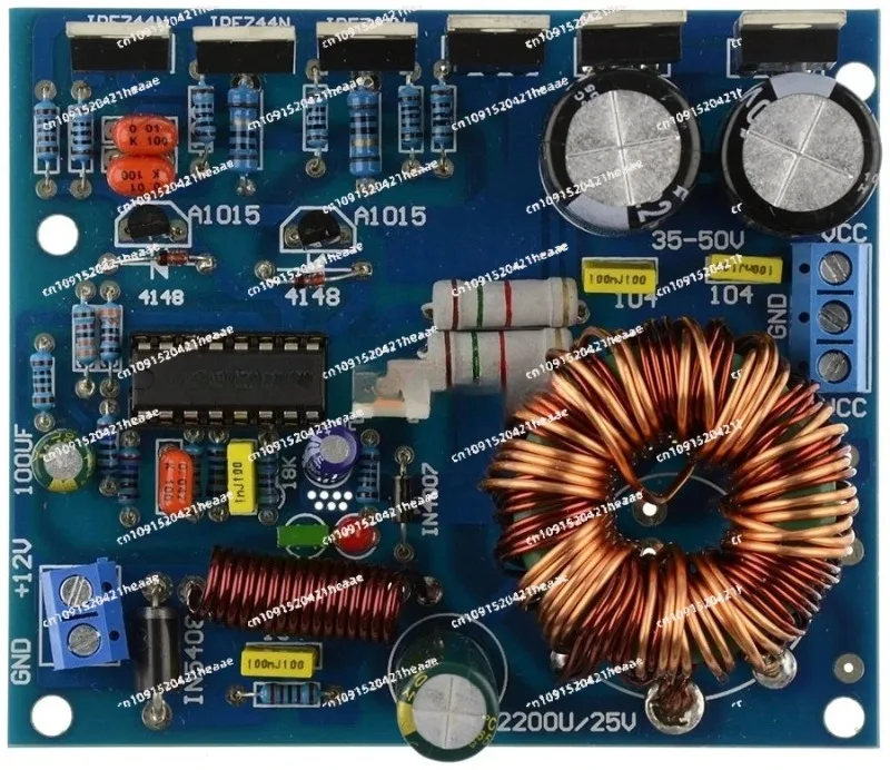 Suitable for 180W DC Single DC12V to Plus or Minus 12 to 36V Car Amplifier Boost Switching Power Supply Board Adjustable Voltage