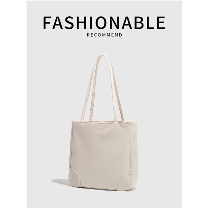 

Легкая водонепроницаемая сумка из ткани Оксфорд на одно плечо, двухслойная, универсальная, большой вместимости, высококачественная, для студентов, простой класс