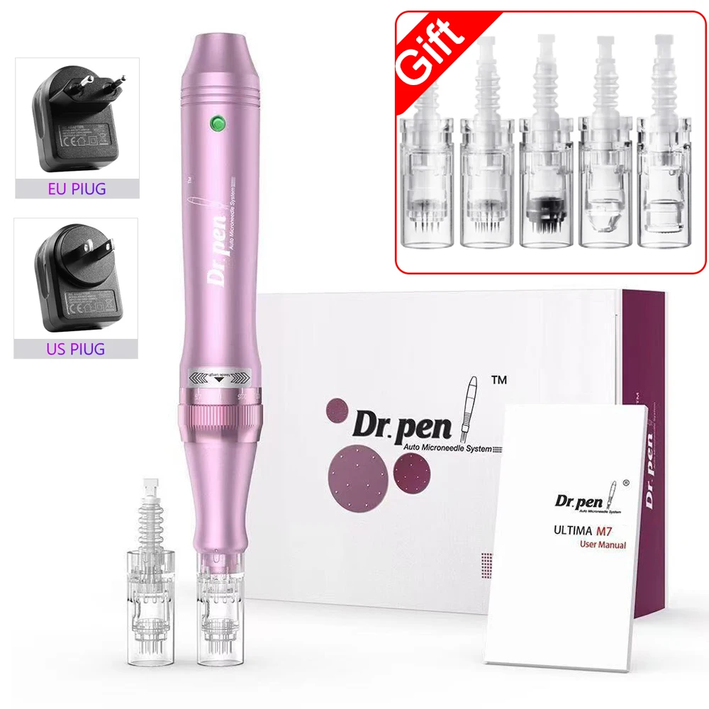 dr-pen-m7-micro-needle-pen-with-5-cartridges-nano-skin-care-kit-skin-pen-025mm-needle-pen-skin-rejuvenation-machine
