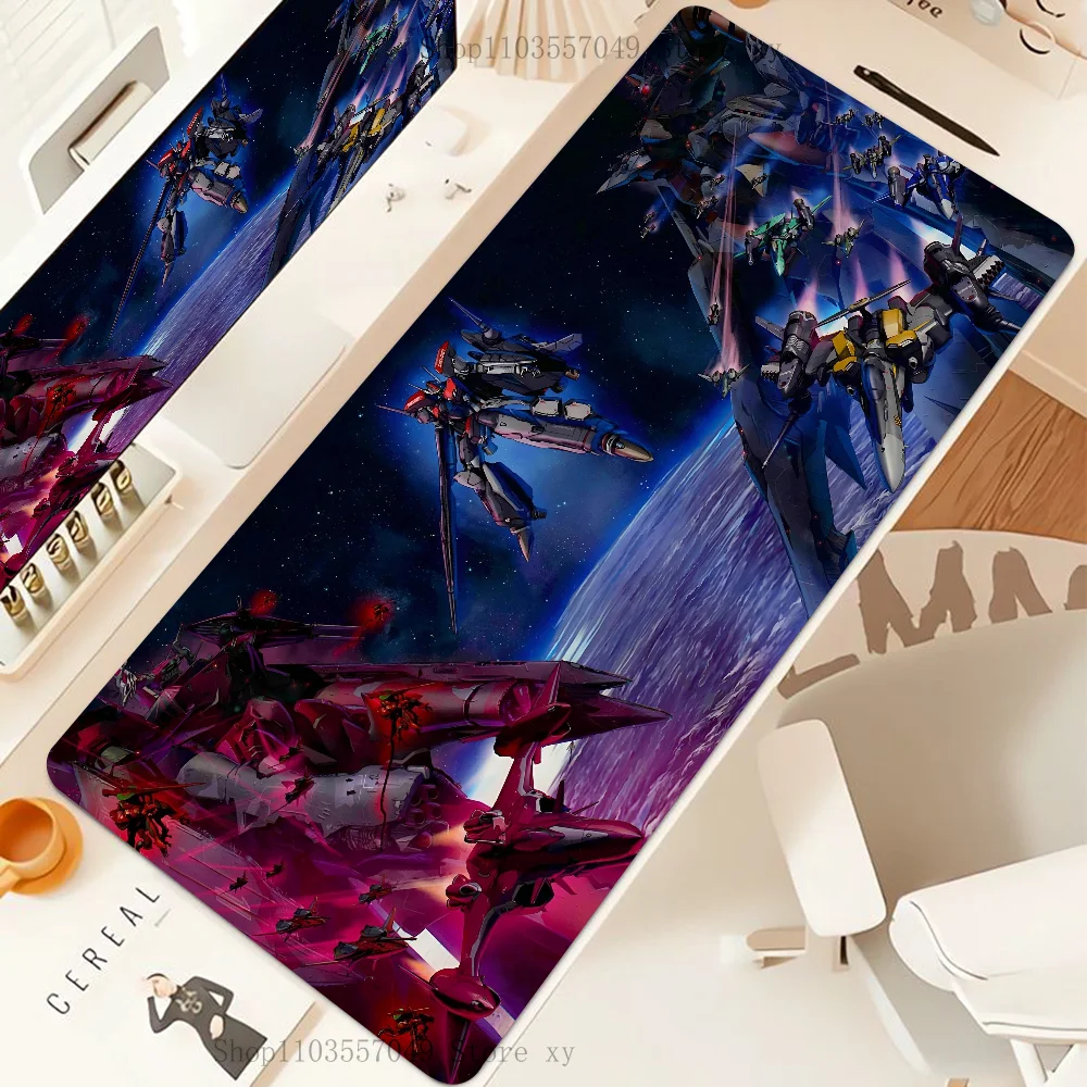 M-Macross Frontier Mousepad Large Keyboard Desk Mat Gaming Mouse Pad LockEdge Edge Non-slip Mat