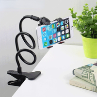 Universal Cell Phone Holder Flexible Long Arm lazy Phone Stands Clamp Bed Tablet Car Mount Bracket For iPhone XS Samsung Support