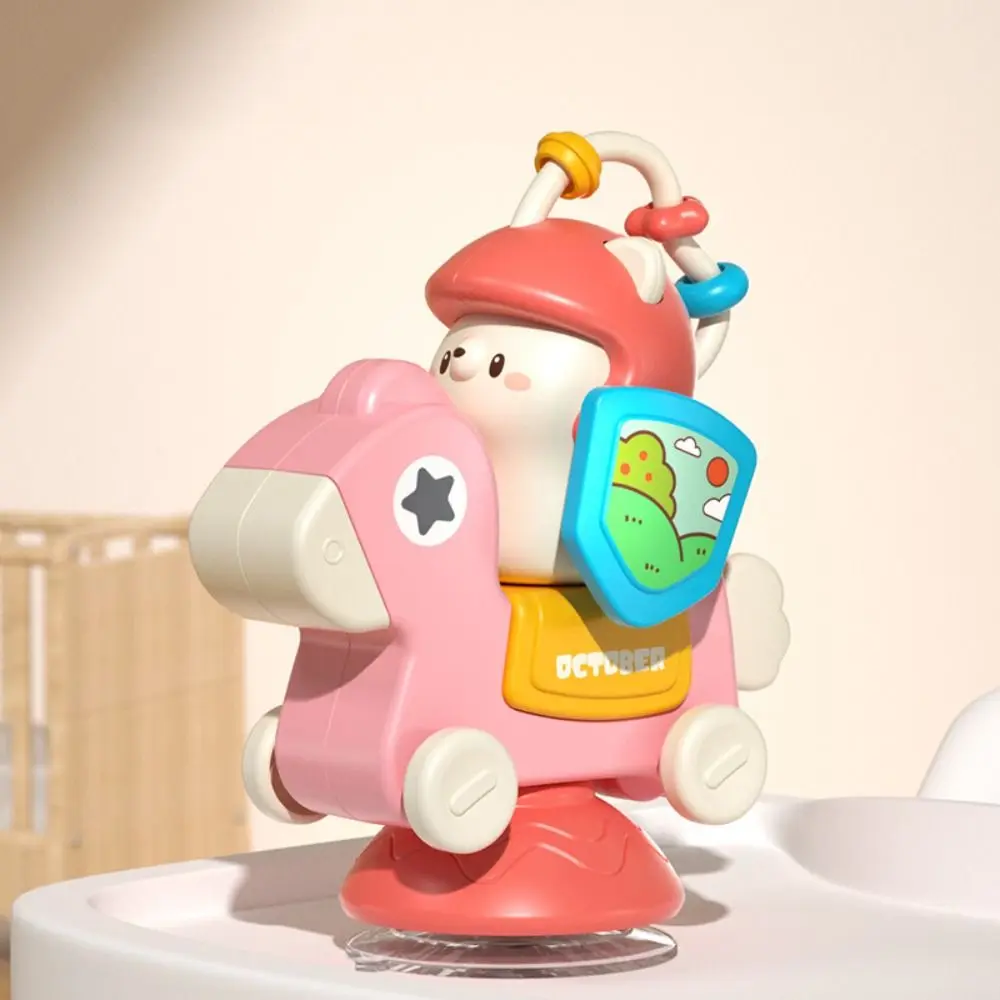 Puzzle z przyssawkami Karuzela Zabawka z przyssawkami Edukacyjna Karuzela do Krzesełka Wysokiego Prezent Edukacyjny Kreatywny dla Chłopców