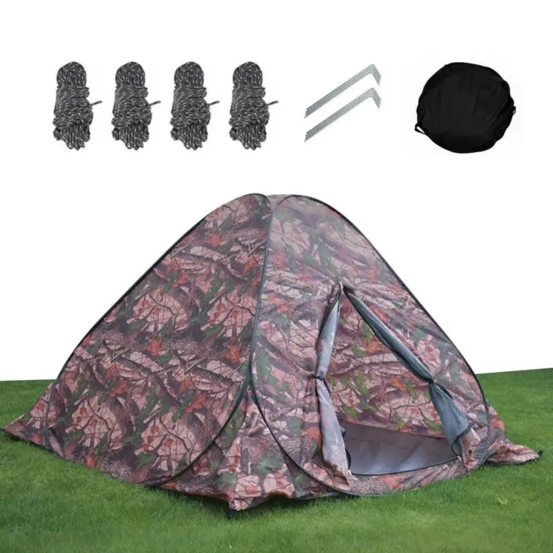 

Outdoor Tent Family Tent Awning Waterproof Canopy UV Protection Instant Setup Foldable Sun Shade For Beach Shelter Trips Outings