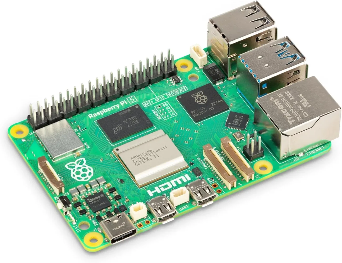 

Official Original Raspberry Pi 5 Cortex-A76 Linux 8GB Arm Board Python programlama PCIe Gigabit Ethernet USB3.0
