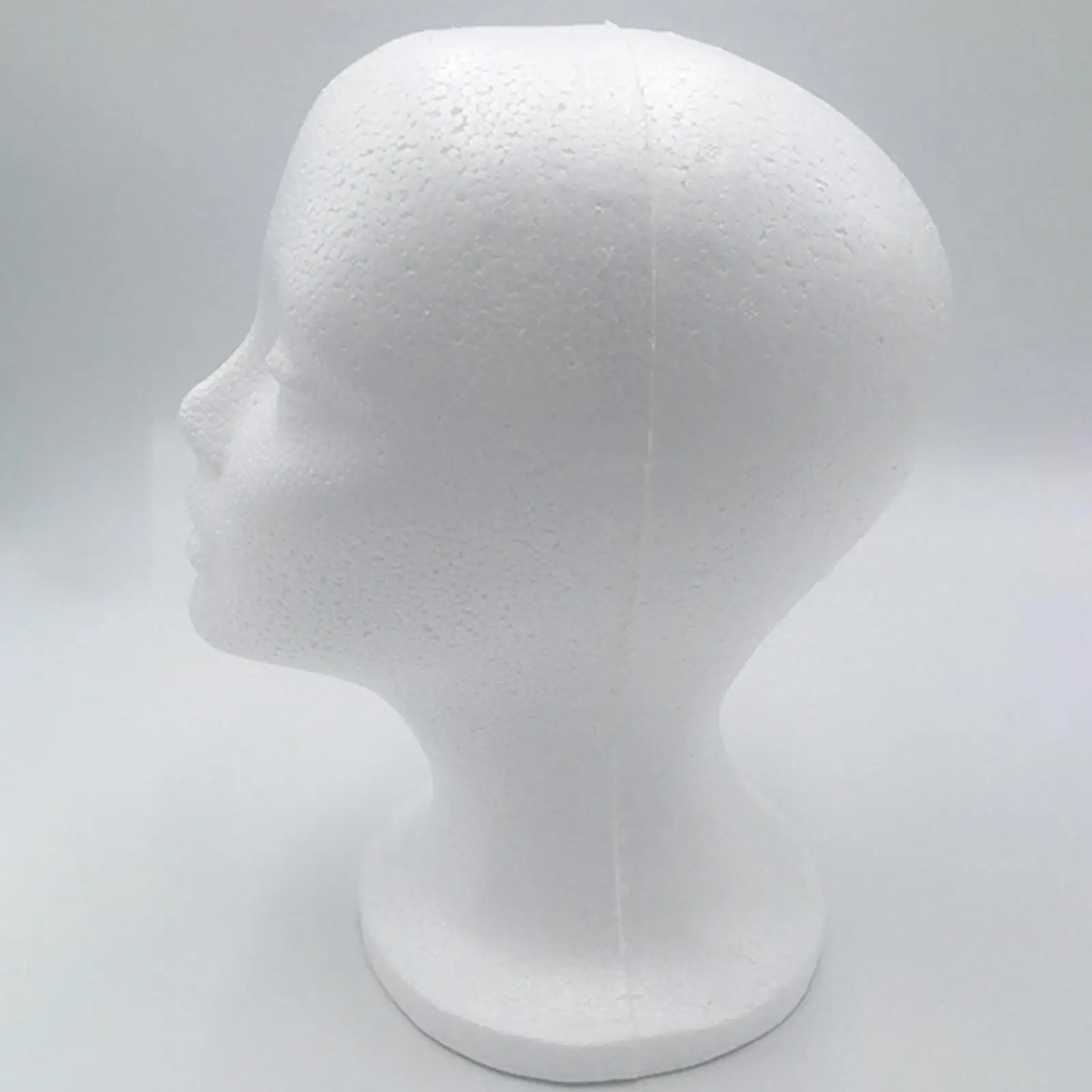 Practical Foam Female Mannequin Head Mold Wigs Glasses Cap Showing Stand Bracket Model Professional Photograph Props