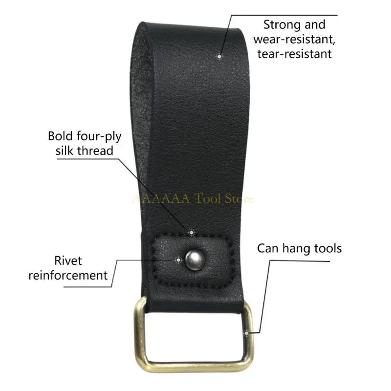 A2BE Heavy Duty Tool Belt Tape Measure Holders Keychain Clip For Everyday Use