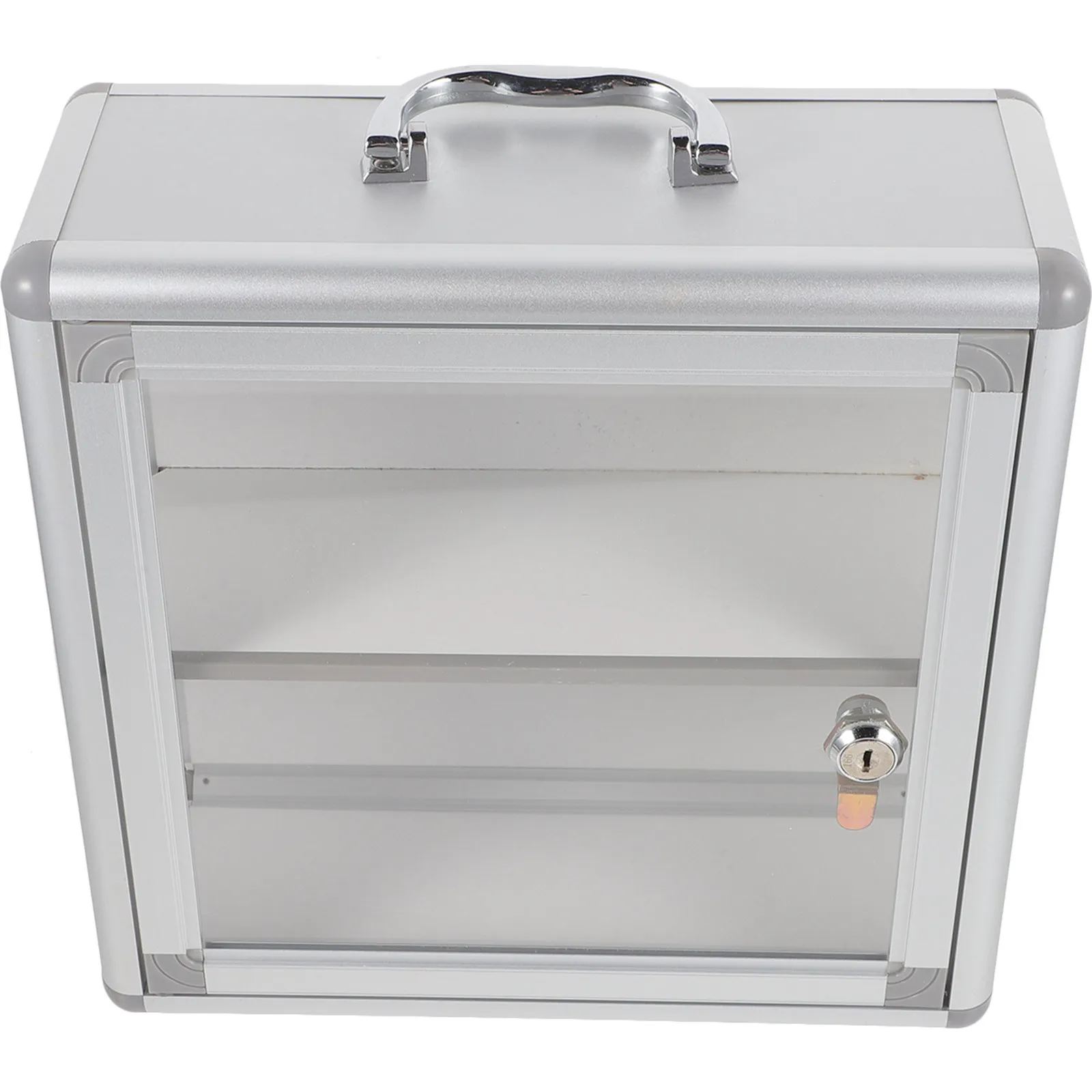 Wall Mounted Medicine Storage Box Metal Locking Emergency Case First Aid Kit Large Capacity Carry Medicine Equipment