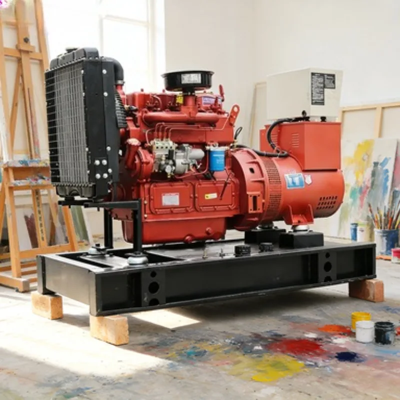 Three Phase Diesel Generator Set 100kW 125kVA Silent Genset 380V for Commercial Industrial Power Supply Use Site  