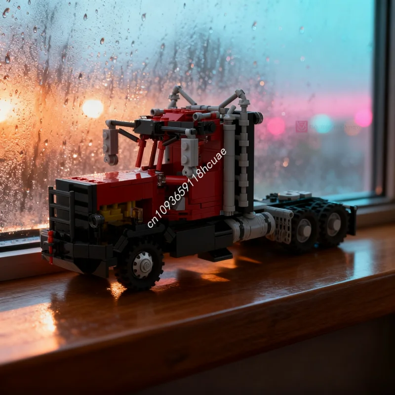 

574pcs MOC Edison Logging City Farmed Model Building Blocks Toy Construction Assemble Christmas Gift Idea Education Brick Kids