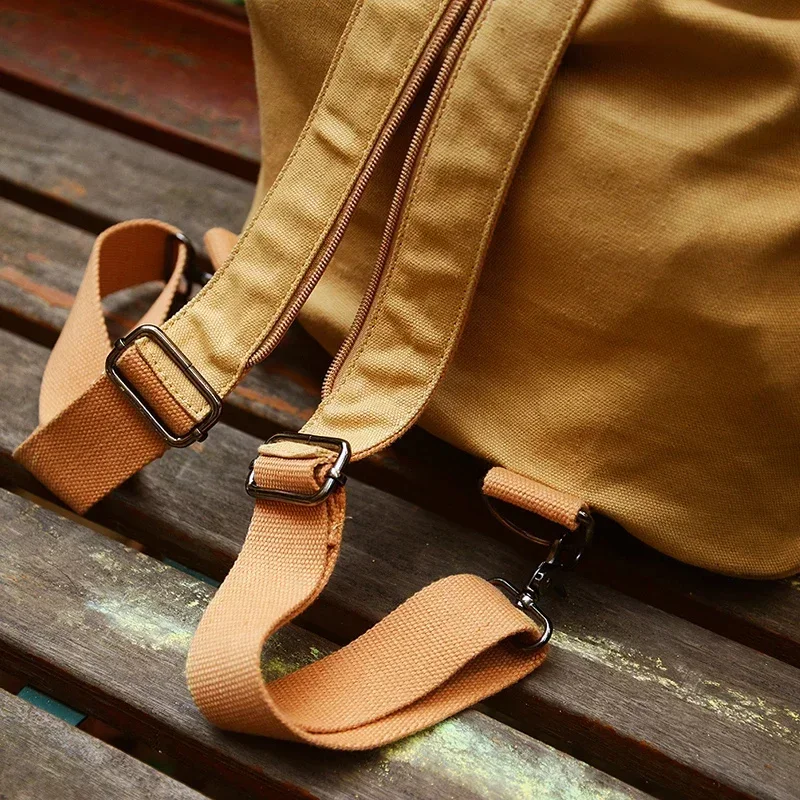 ZA01 몬스터 헌터 Airou 고양이 Drawstring 캔버스 배낭 일본식 Schoolbag Anime Peripheral1Lm@