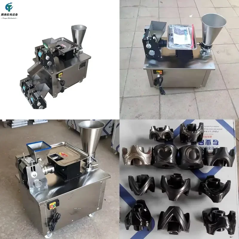 SFW Certificate Small Automatic Meat Pie Making Machine / Samosa Dumpling Maker Folding Machine/Samosa Folding Machine