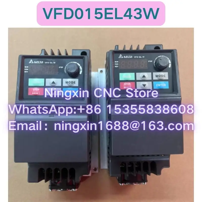 

Использованный инвертор VFD015EL43W. Функциональный тест пройден. Быстрая доставка.