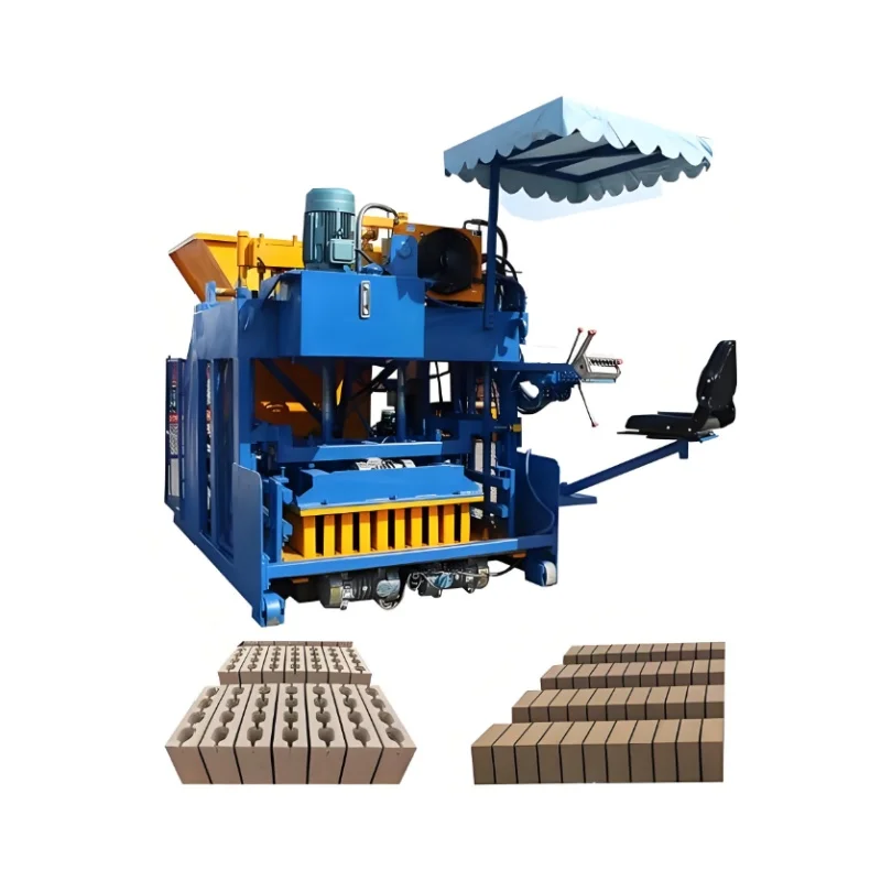 5-15 type concrete interlocking block forming machine production line for sale