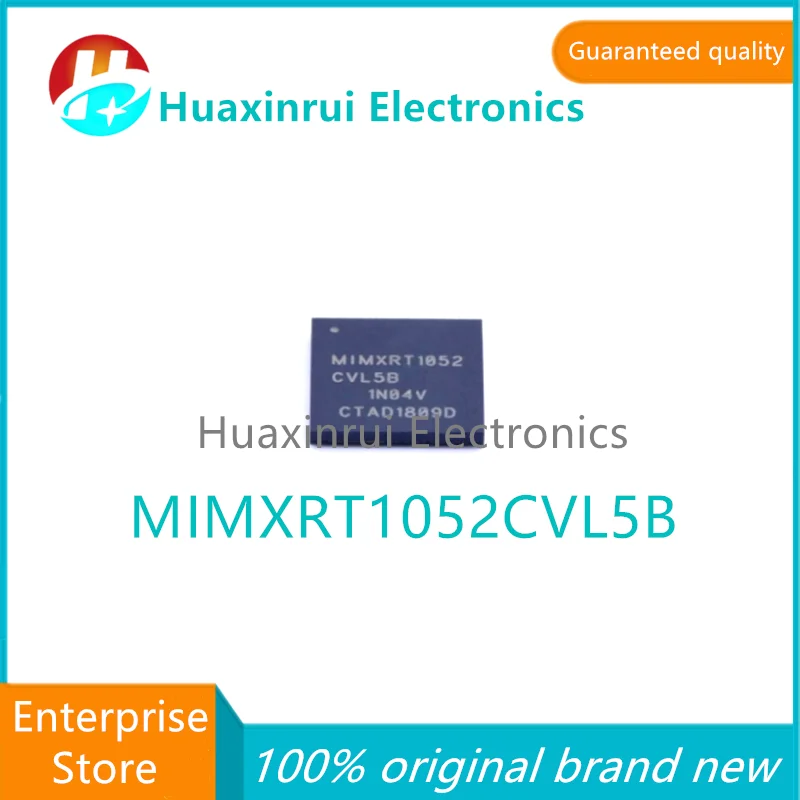 MIMXRT1052CVL5B BGA-196 100% brand new original silk screen printing MIMXRT1052CVL5B 32-bit embedded microcontroller MCU chip