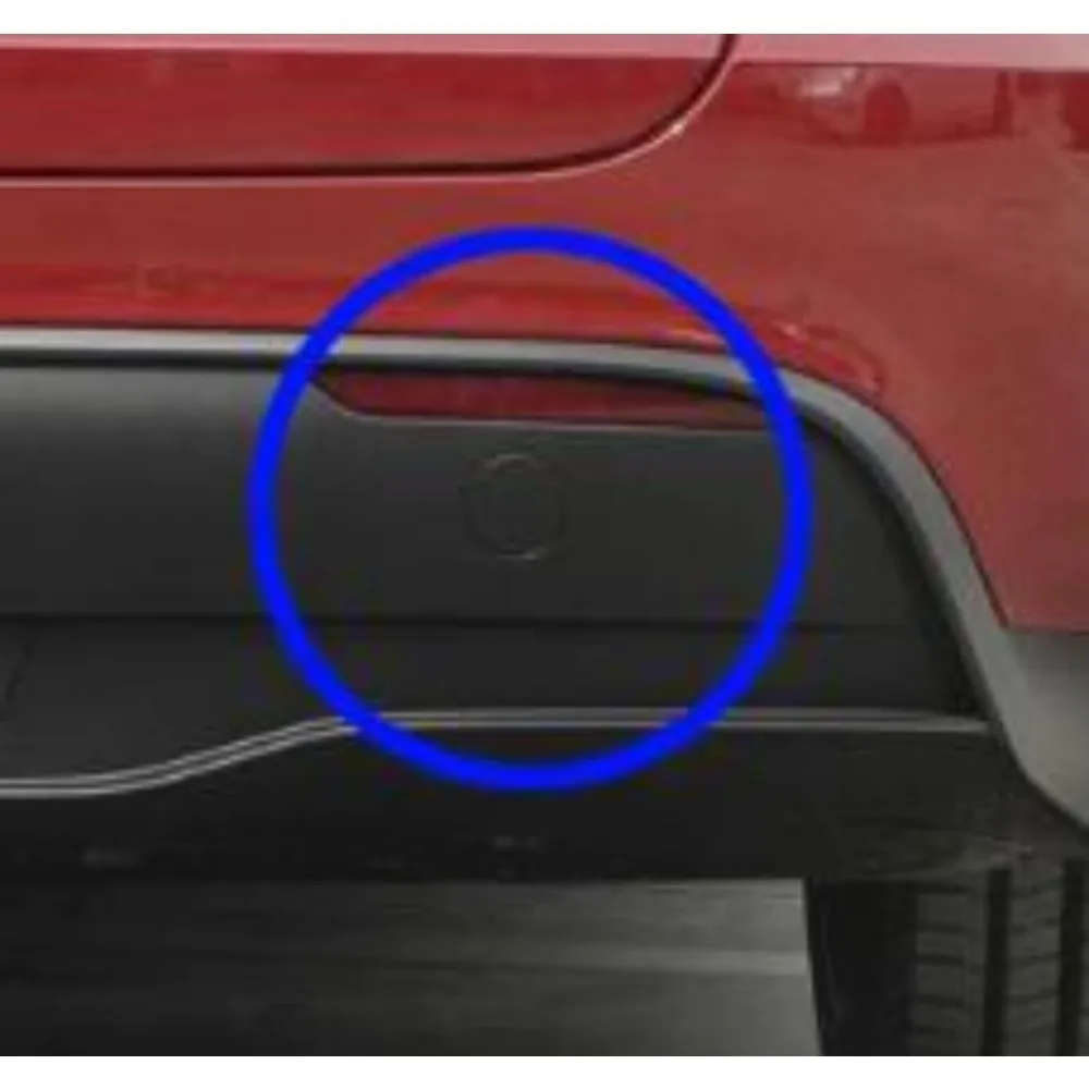 1pc Front Rear Bumper Trailer Hitch Towing Covers for Tesla Model3 ModelY Brand New Black Blue White Red Silver Accessories