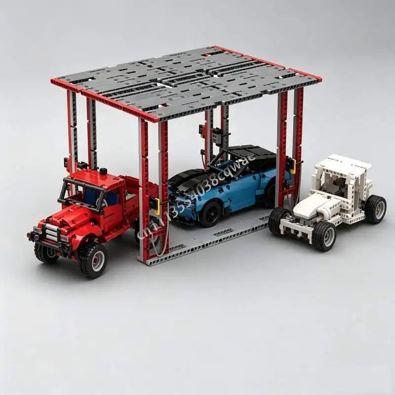 1957 PCS MOC Racing Car Pack Bundle Model Custom Puzzle DIY Creative Assembly Technical Building Blocks Toy Gift Collection Set