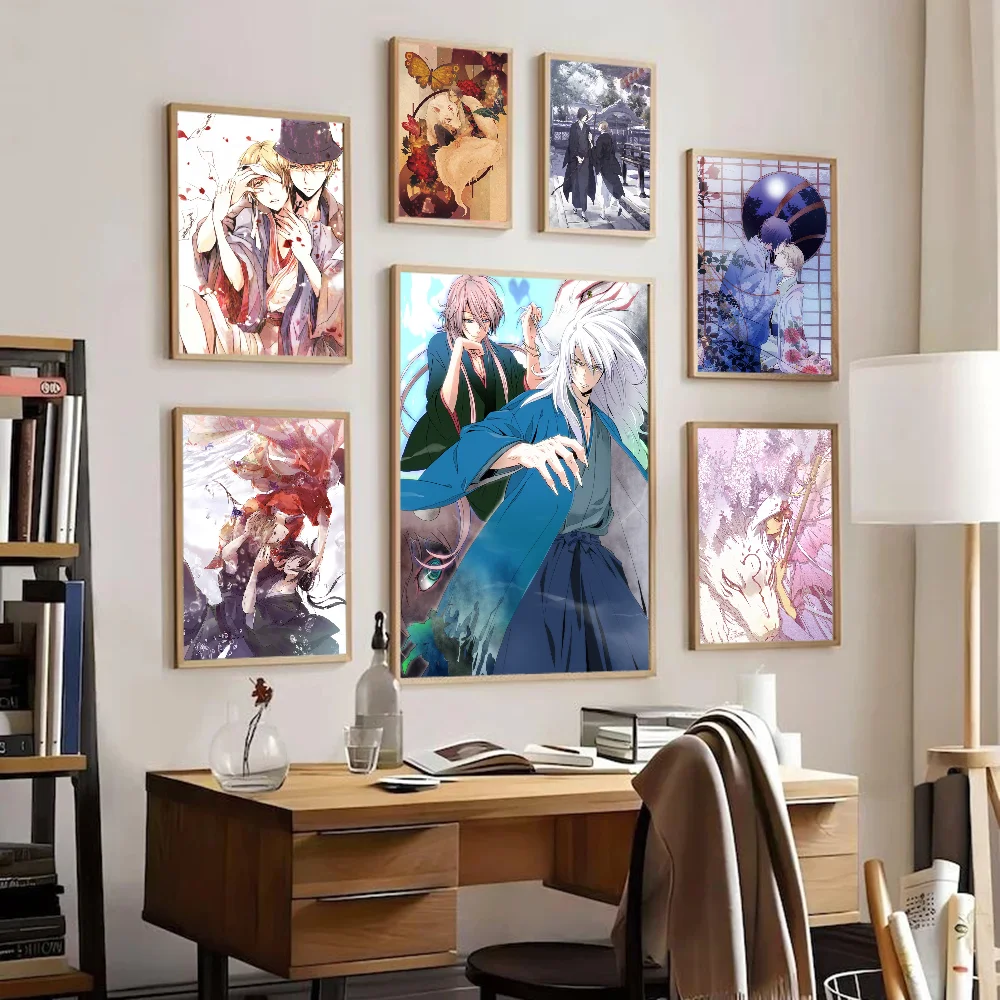 Natsume Yuujinchou Good Quality Prints And Posters Whitepaper Sticker DIY Room Bar Cafe Vintage Decorative Painting