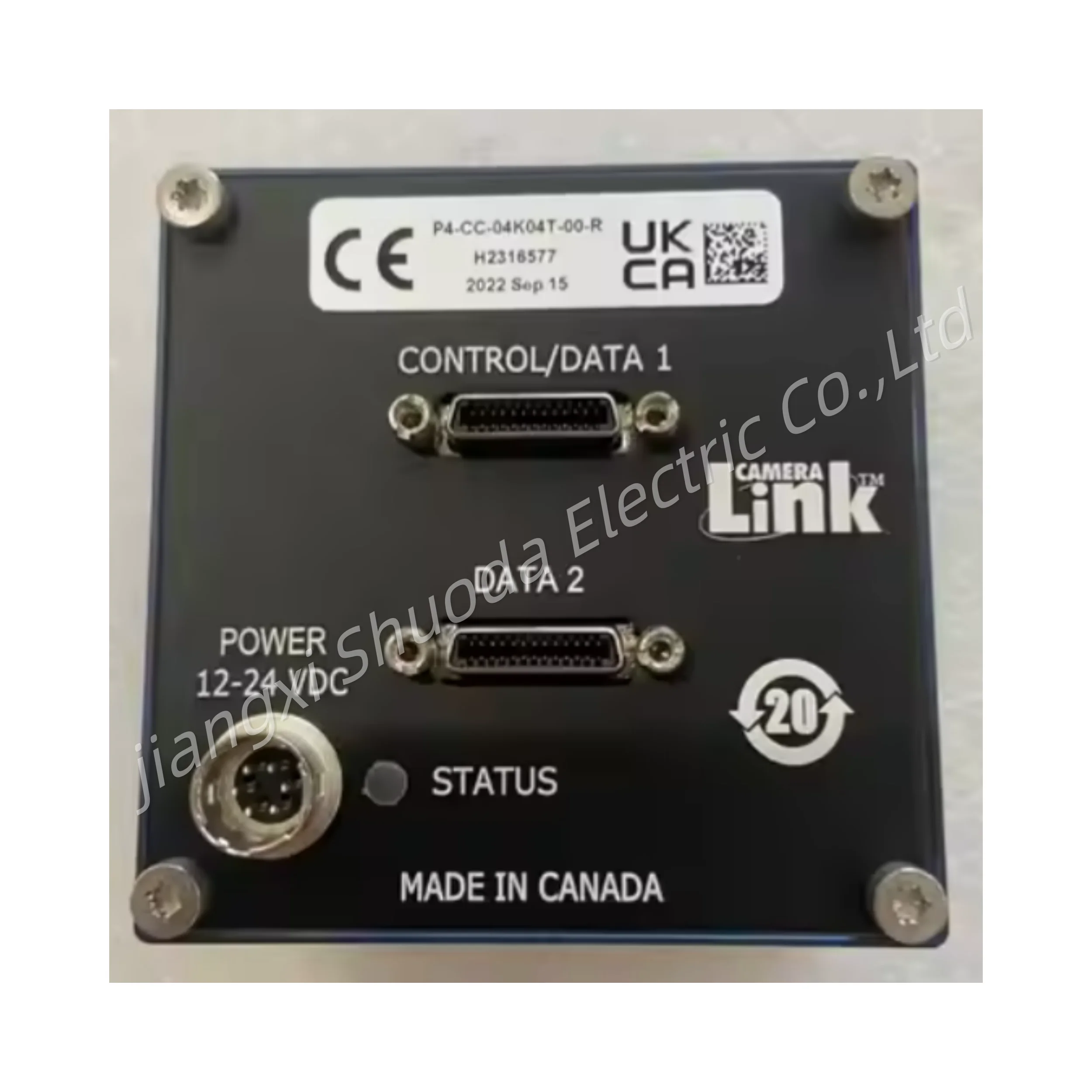 

DALSA S3-20-04K40-00-R Line Scan Camera 4k Resolution 40kHz Line Rate Camera Link Full IP67 Industrial