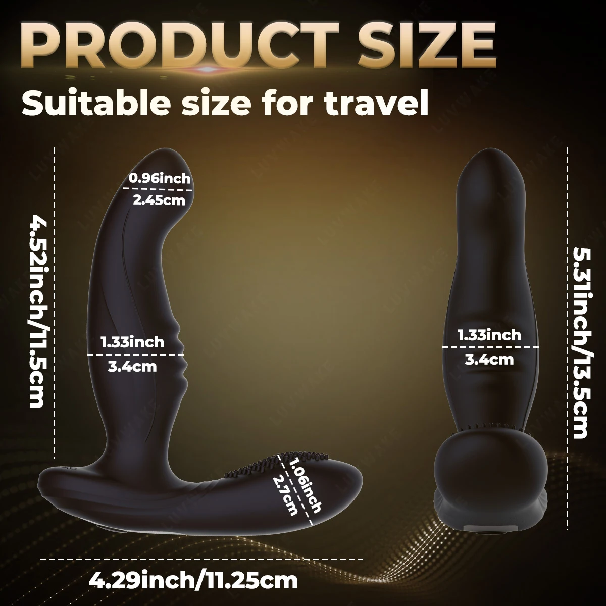 10 Wiggling Anal Plug Butt Plug Prostate Massager Male Sex Toys for Men Sex Toy Anal Vibrator Adult Toys Anal Dildo for Couples