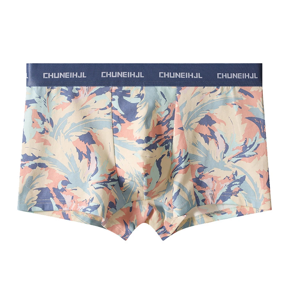 Breathable Trunks Colorful Boxershorts Everyday Use 5 Spandex Blend 95 Cotton Fabric Available Sizes L-3XL Underwear For Men