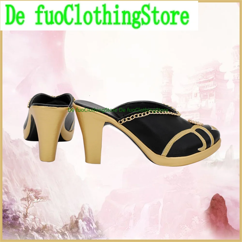 DefuoLove لايف! المدرسة الثانوية المعبود نادي الحب لايف ميا تايلور أحذية الهالوين التأثيرية أحذية الهالوين عيد الميلاد ShoesStore