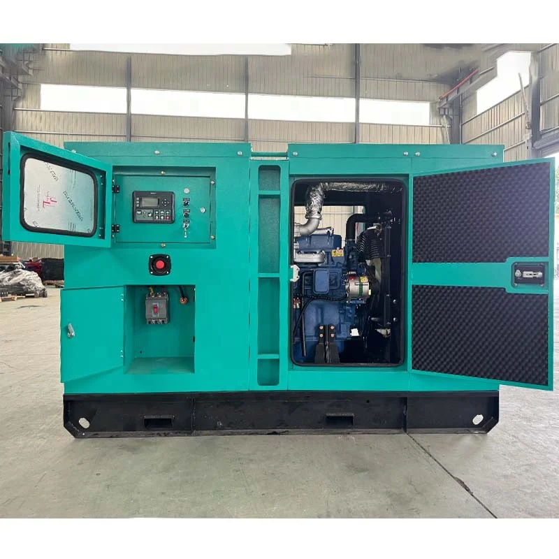 50kw サイレントディーゼル発電機濰坊シリーズ R4108ZD エンジン 100% 銅オルタネーター 50/60HZ 三相