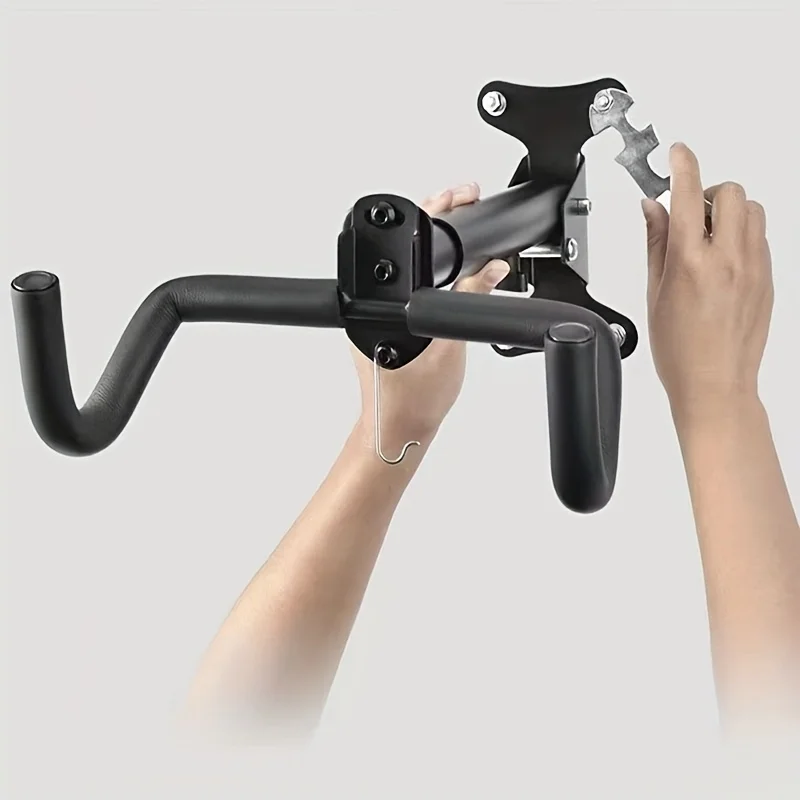 1PC Heavy Duty Wall Mounted Bicycle Rack Rotating 360 Degree Stretchable Stand MTB Hanging Holder for Room Storage - view 5