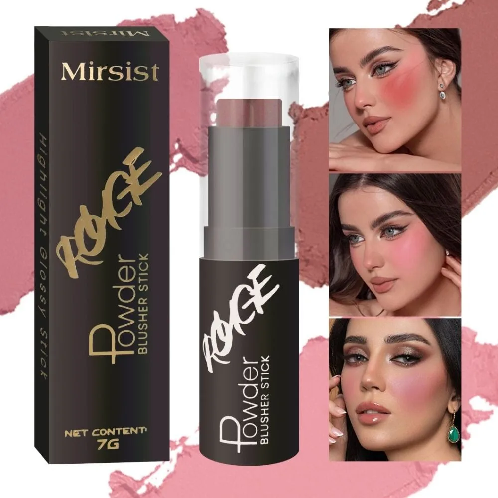 Multi-função Blush Stick, creme Blush, olhos, matiz bochecha, beleza, rosto, cosméticos para meninas, portátil