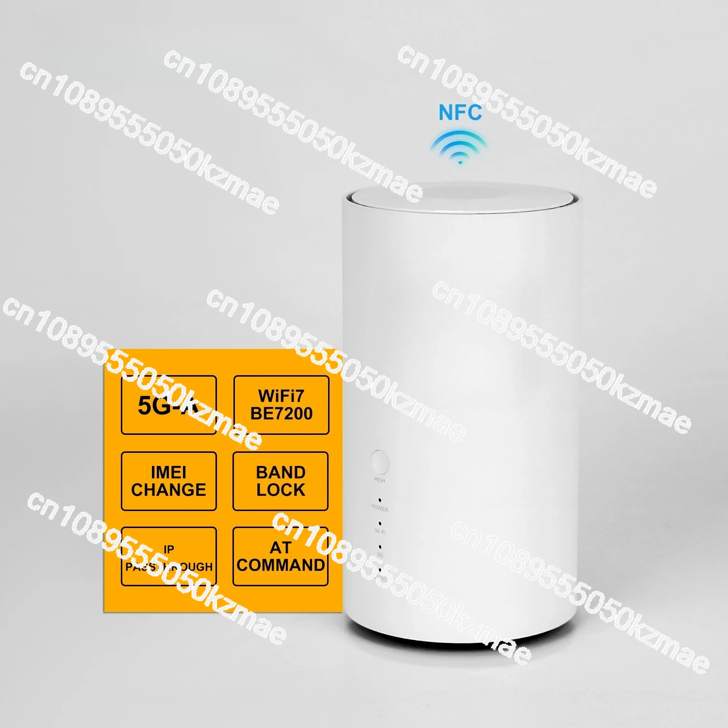 

SDX75 5G Router WiFi Mesh Carrier Aggregation Touch Connection