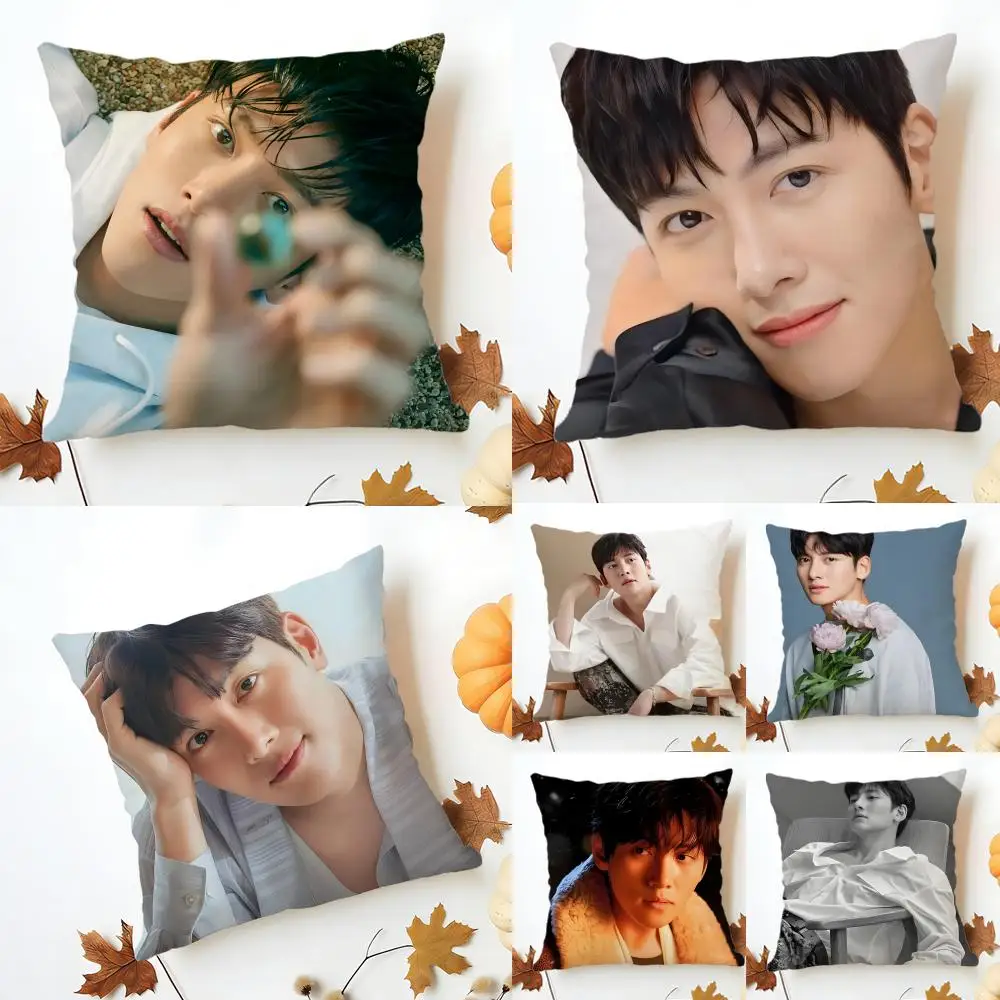 

Изящная художественная наволочка с изображением J-Ji Chang Wook, моющаяся, из льняной ткани, мягкая, для дивана, кровати, уютного домашнего декора