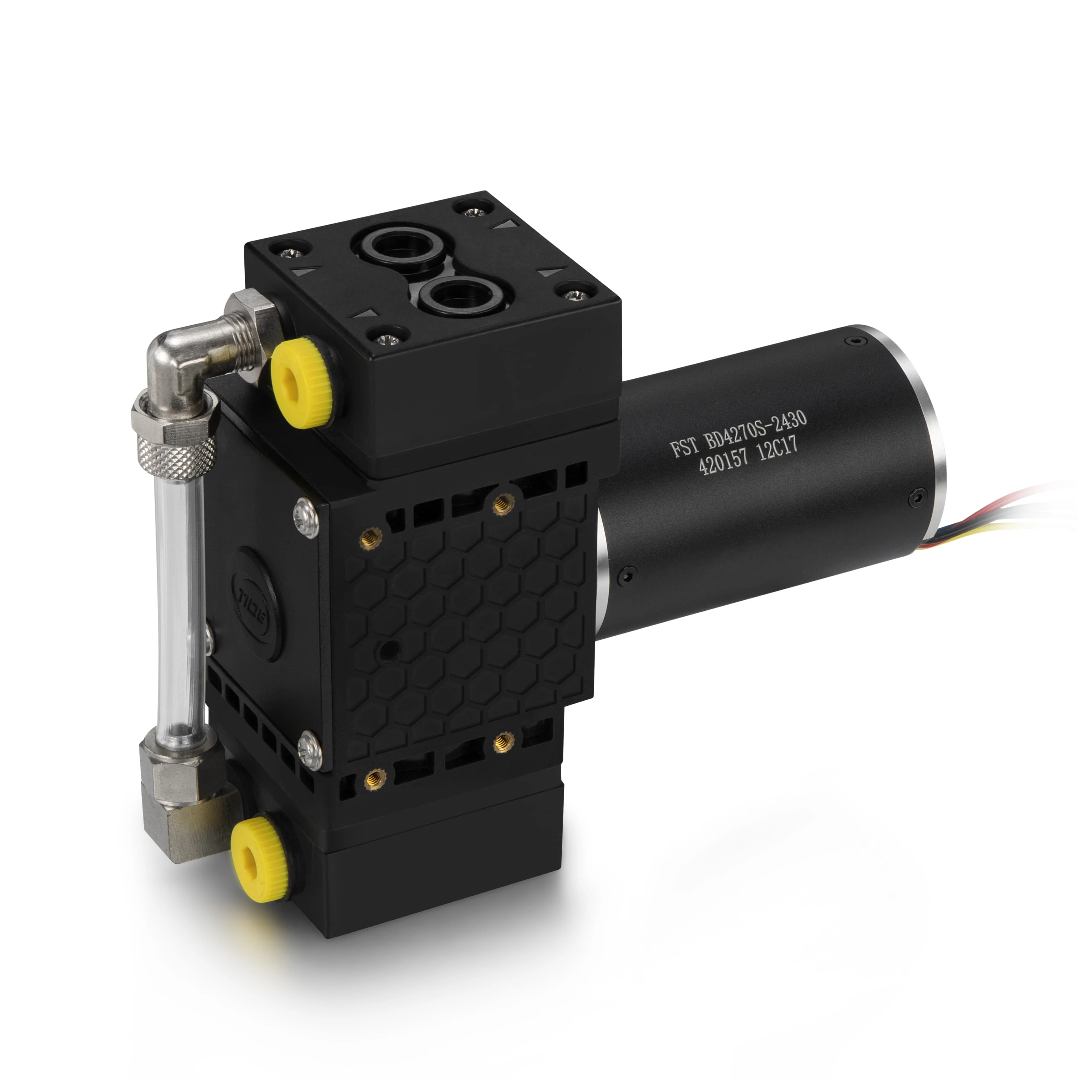 24Vdc Brushless Micro Air Vacuum Pump Low Noise Miniature Diaphragm Pump Stable flow rate for gas detection