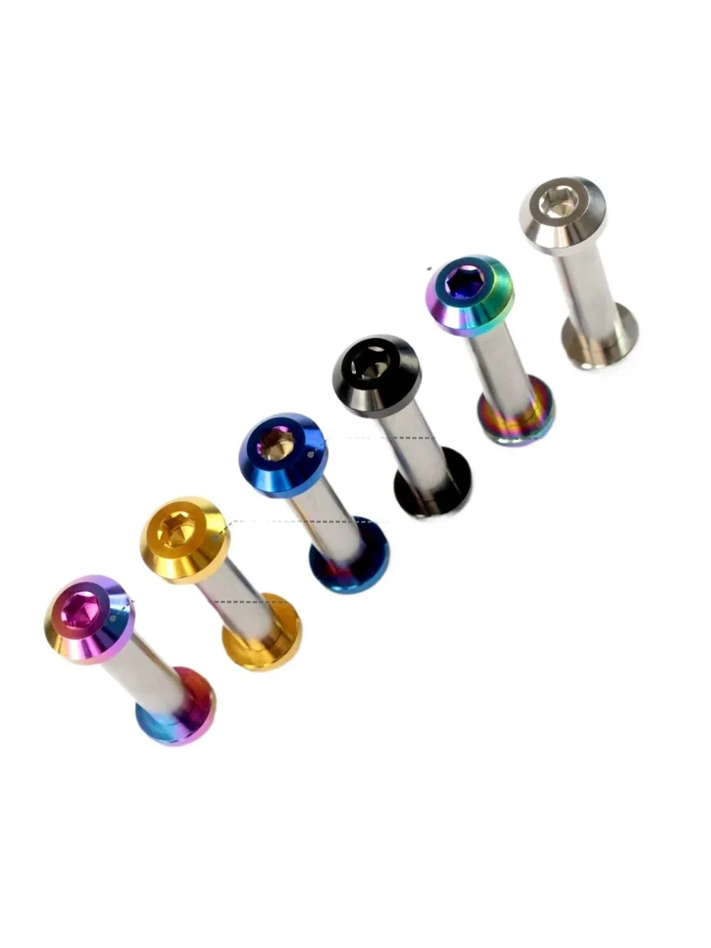 AliExpress NONE 18-85mm Rod Length X M6 GR5 Titanium Alloy TC4 Suspension Pivot Point Screw Set for Bicycle Rear Shock Absorber JP8/JXP/FA073