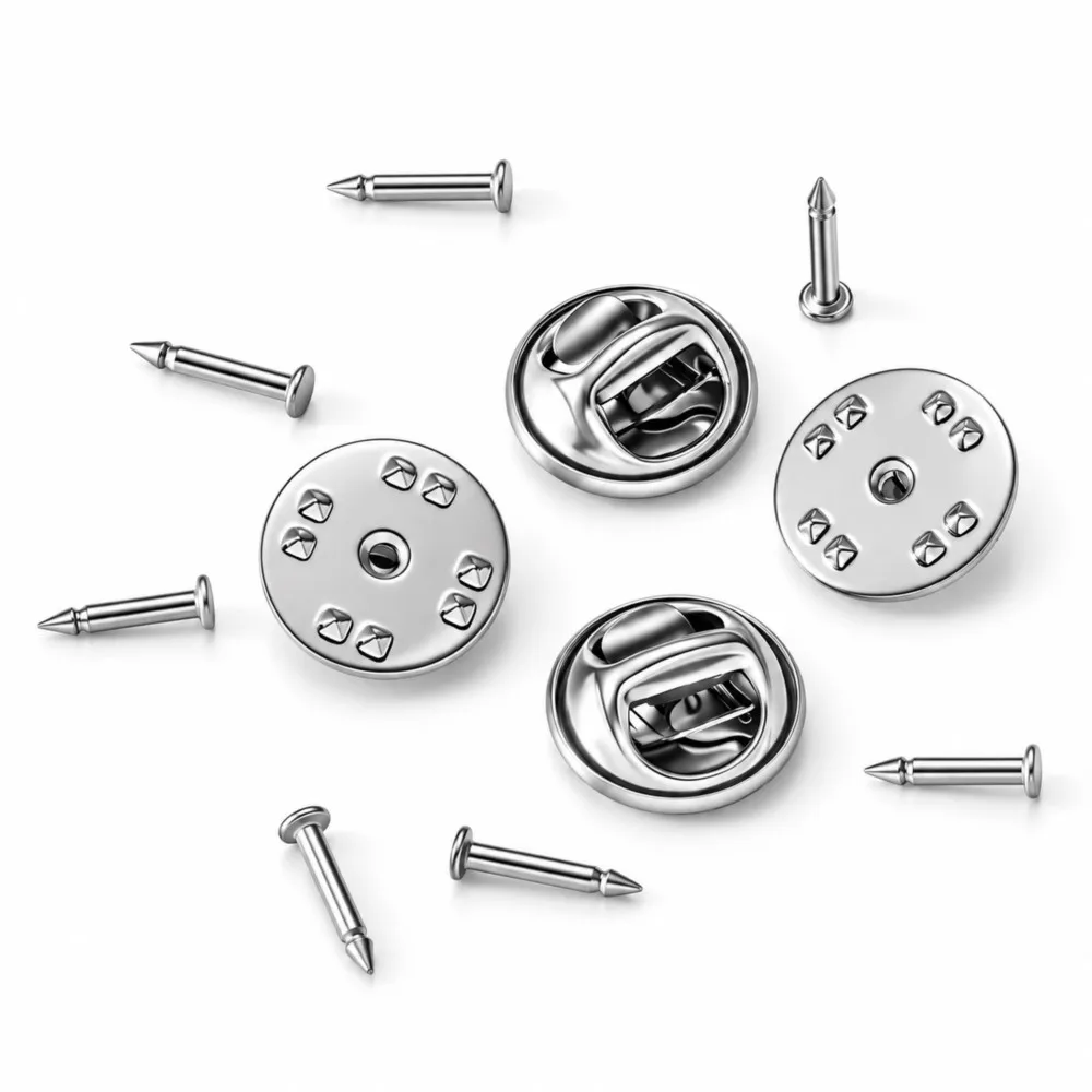 10/50Sete Brooch Pin Base Badge Holder Cabochon Setting For DIY Cufflinks Spacer Jewelry Making Supplies Accessories Wholesale