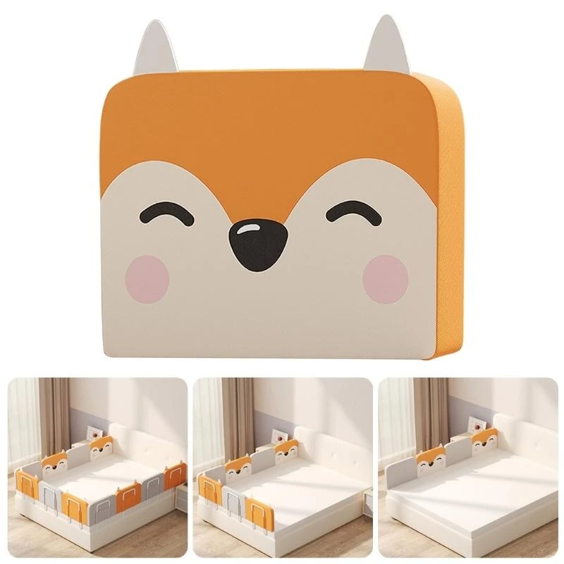 

Перекладина для кроватки ребенка и малыша, домашний защитный барьер с регулируемой высотой, легко чистящийся тканевый буферный