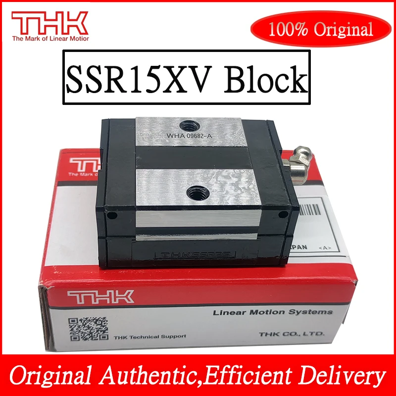 Linear Guideway Orignal Carriage 1PCS THK SSR15XV SSR15XV1UU(GK) Block Rail Slide For Printing Machine