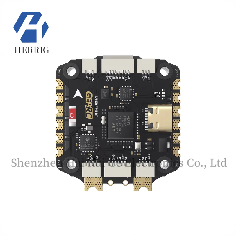 GEPRC TAKER F745 BT 8Bit 60A Flight Controller Plug-and-Play Drone Accessories