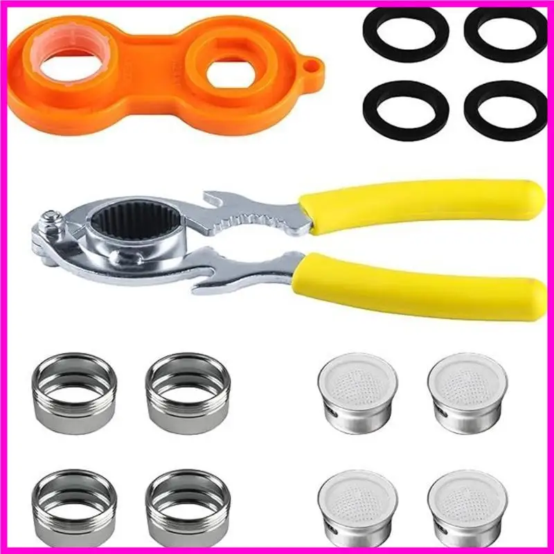 57BE 6Pcs Faucet Aerator Removal Wrench Faucet Bubbler Wrench Aerator Disassembly