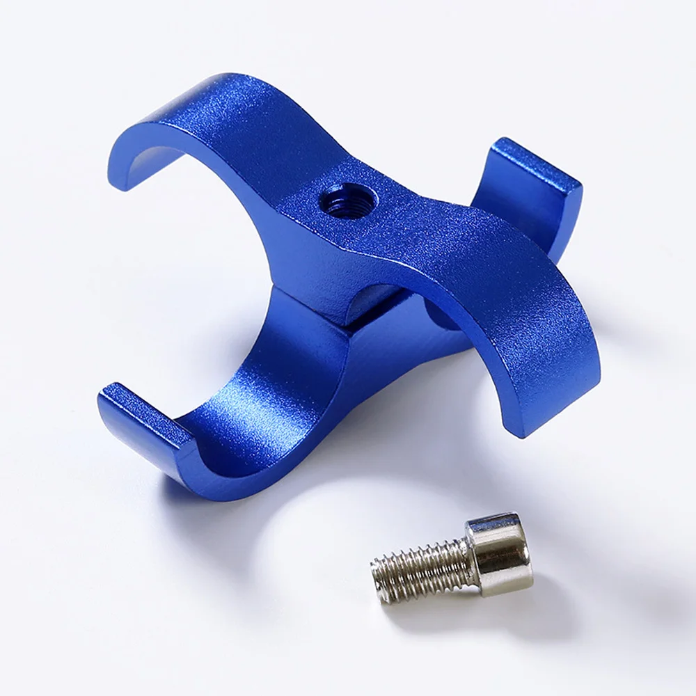 

Automobile Modification Oil Pipe Clamp Aluminum Alloy Double Hole Oil Pipe Clamp Separator Fixed Oil Pipe Clamp AN4-AN10