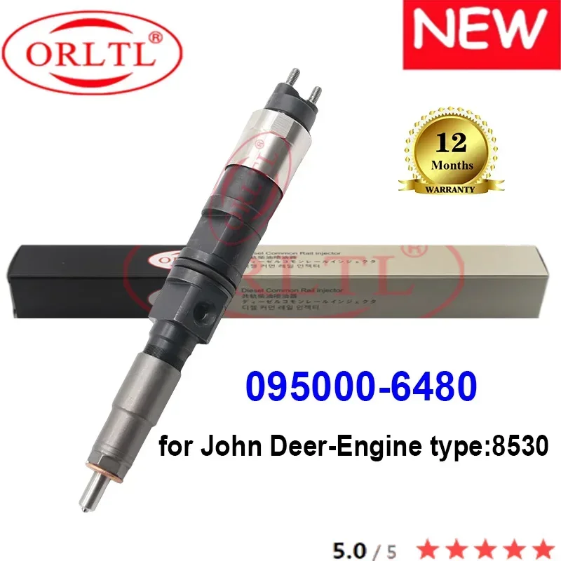 ORLTL 095000-6480 Diesel Engine Injector 095000-6481 0950006480 095000 6480 095000 6481 for John Deer-Engine type:8530