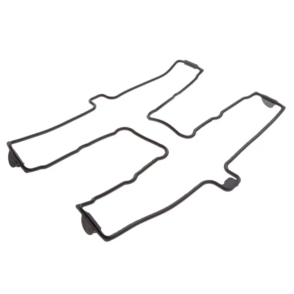 Cylinder Valve Cover Gasket Black Rubber Reliable Engine Seal for Yamaha XJR400 94 95 96 97 98 99