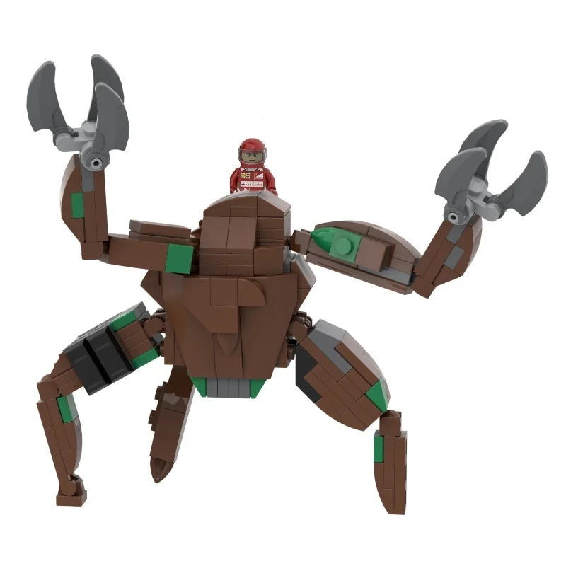 15cm Project Hail Mary Rocky Building Blocks Action Figures Brown Stone Spider Four Legs Rocky Monster Bricks Assemble Toys Gift view 6