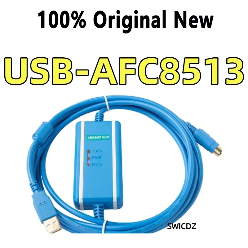 100% Tested USB-AFC8513  FP0 FP2 FP-X FP-M PLC Cabo de Programação Nais GT10/30 Painel Toque Linha DFP0-U2 AFC8503