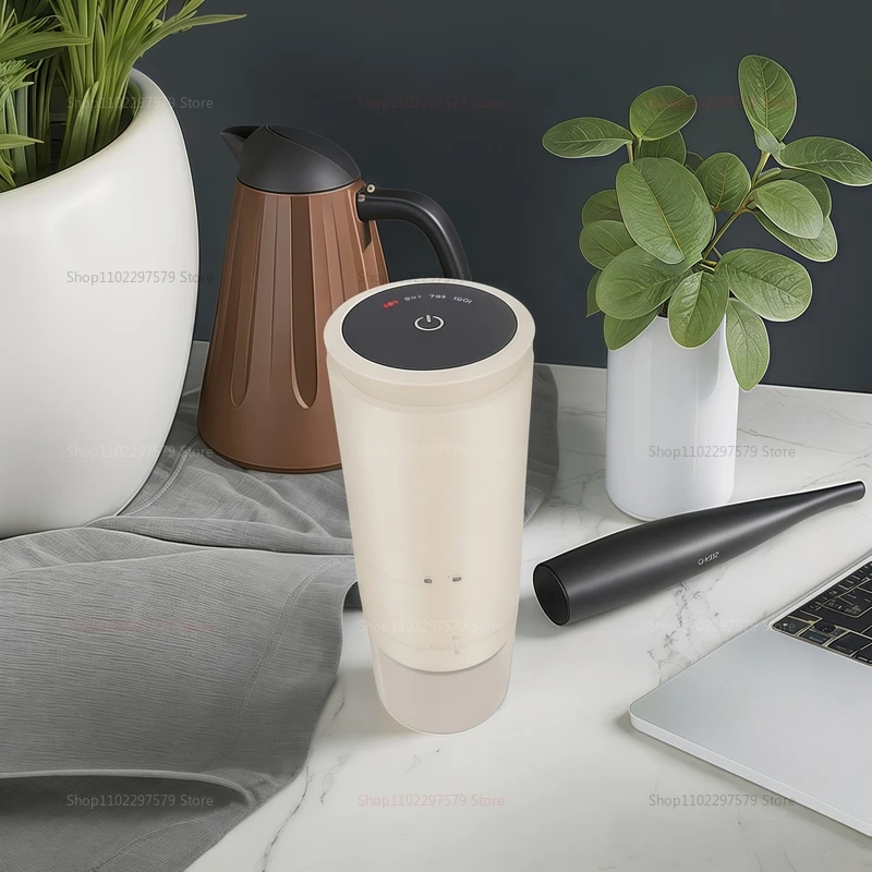 1500mAh 휴대용 전동 커피 그라인더 (외부 조절 설정 포함, C타입 충전, 소형 버 그라인더)