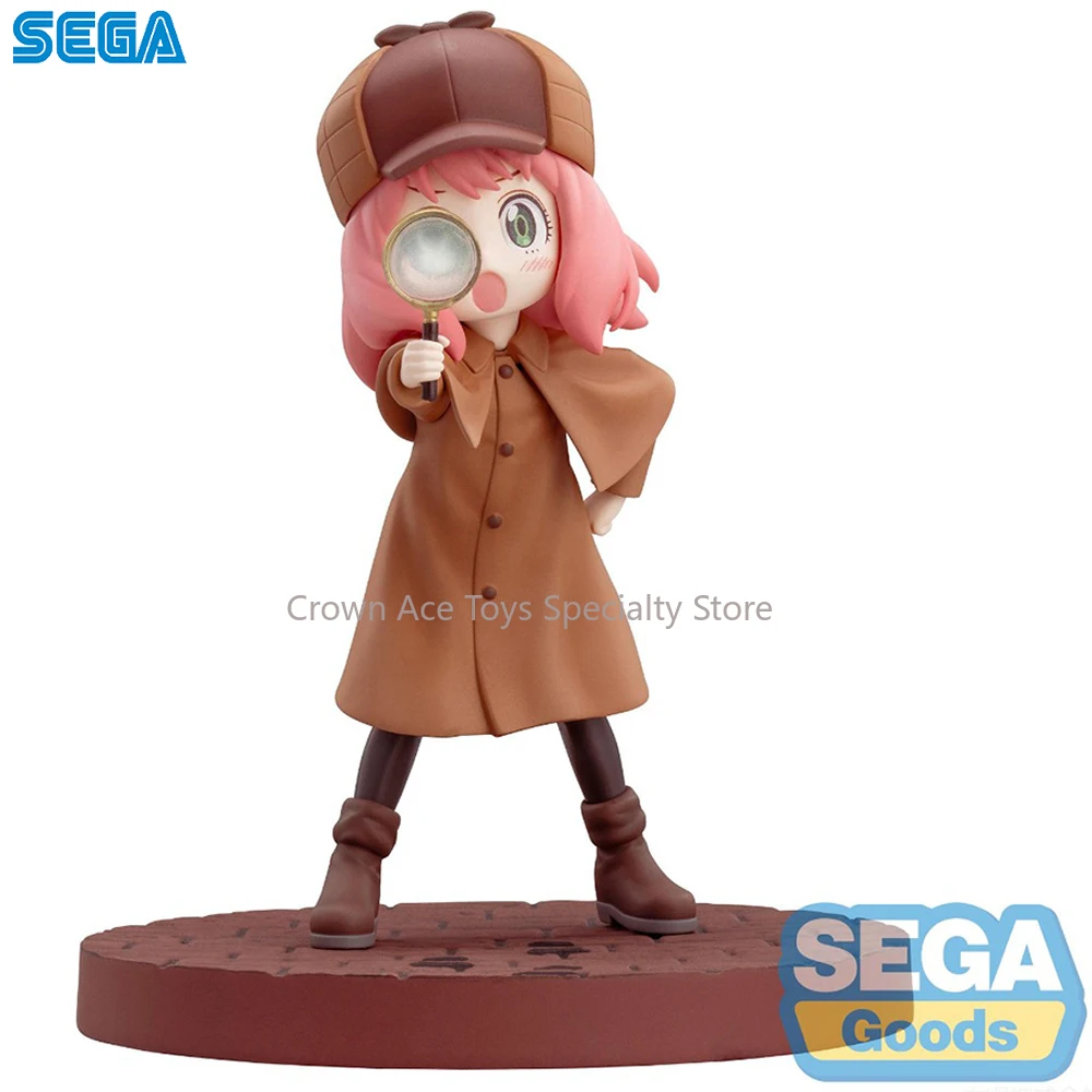 

SEGA Luminasta Spy x Family Anya Forger Playing Detective Ver.2 120mm Anime Action Figure Nice Model Collection Trendy Toys Gift