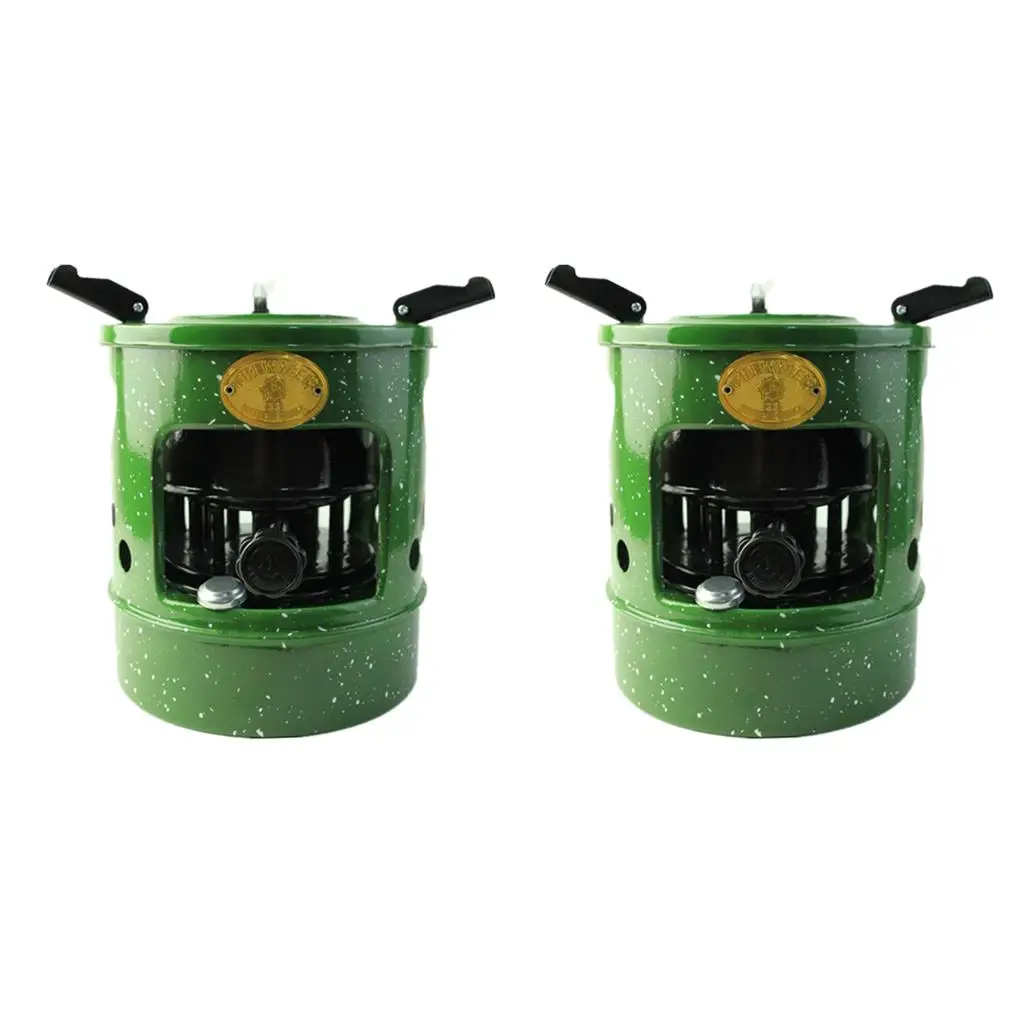 2 Pack Stove Picnic 10 Wicks Field Heater Utensil Cookware