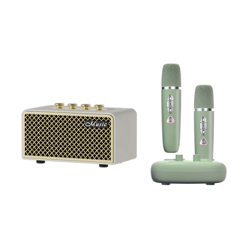 

OEM One-Piece Home Wireless Audio KTV Artifact Children's Outdoor For Bluetooth Karaoke Singing Speaker Suit