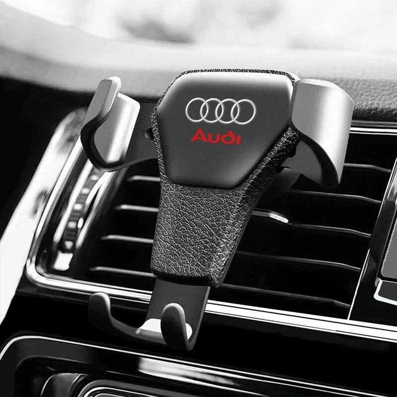 Car Phone Holder Gravity Sensing Auto Grip Universal Bracket For Audi Sline A3 A1 A4 B8 B7 A6 C7 A5 A7 A8 B9 B6 C6 Q2 Q3 Q5 Q7