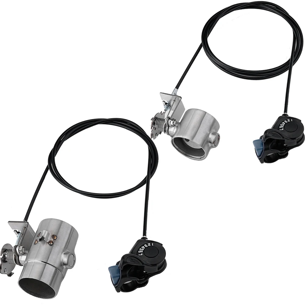slip on 51mm the second generation exhaust motorcycle Locomotive Sound Modified with Gear adjustment switQK
