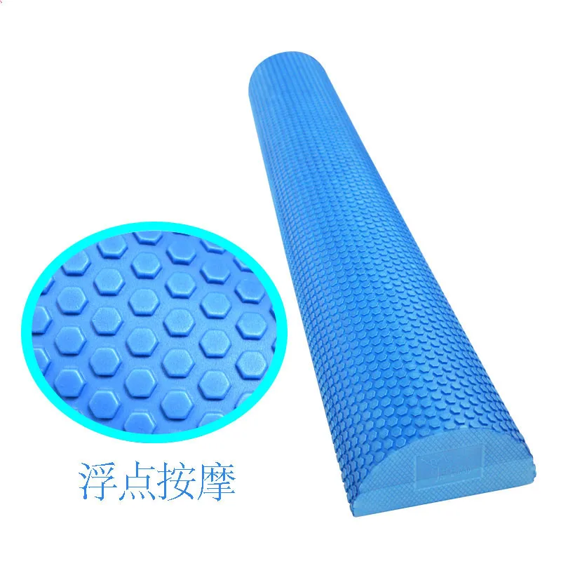 Half round yoga column Half shaft relaxation column Balance bar Hexagon foam shaft foamroller Pilates column